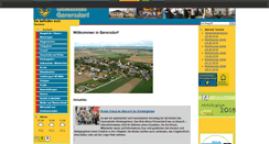 Desktop Screenshot of gerersdorf.gv.at